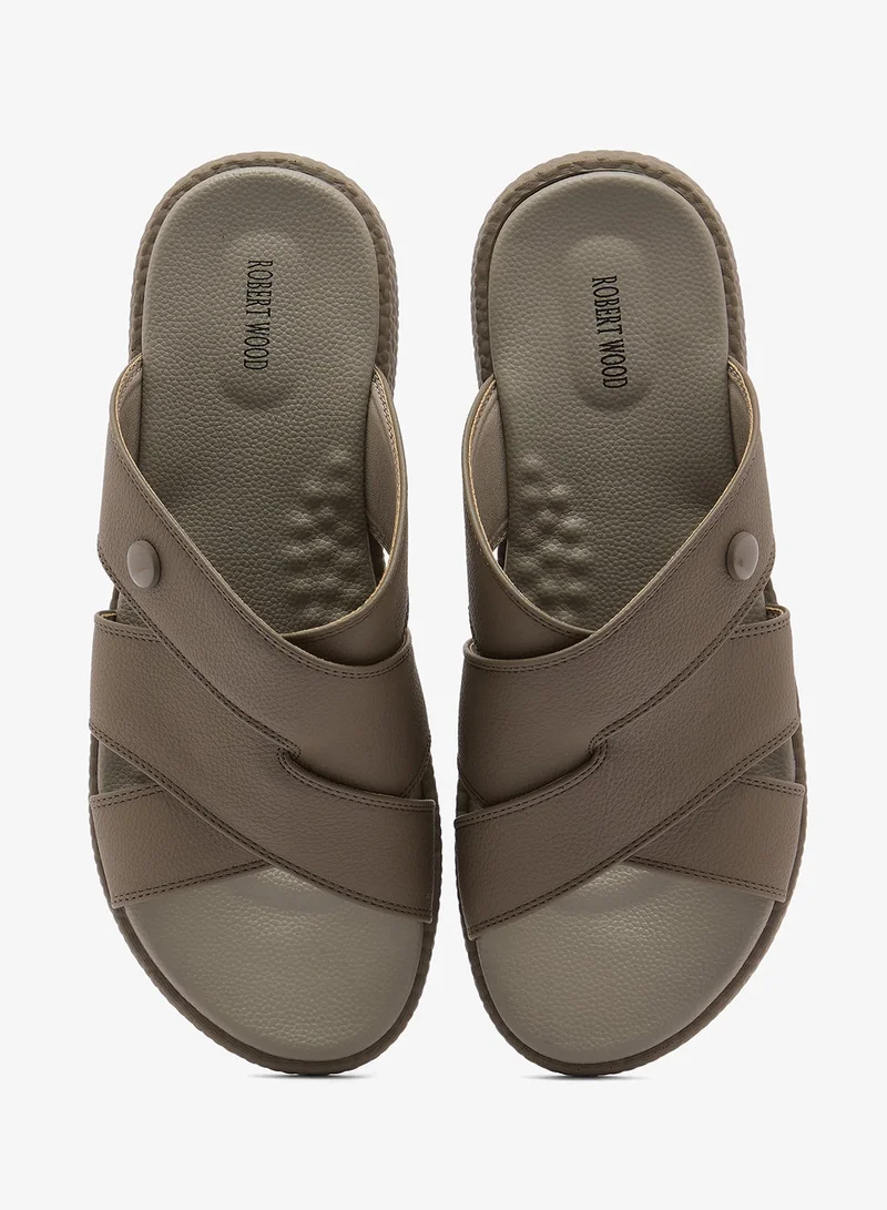 Robert Wood Mens Arabic OMANI Fashion Slipper